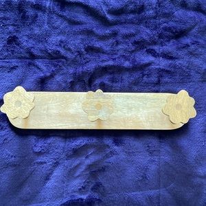 Floral Hanger | UO Home Decor + Wooden Hanger